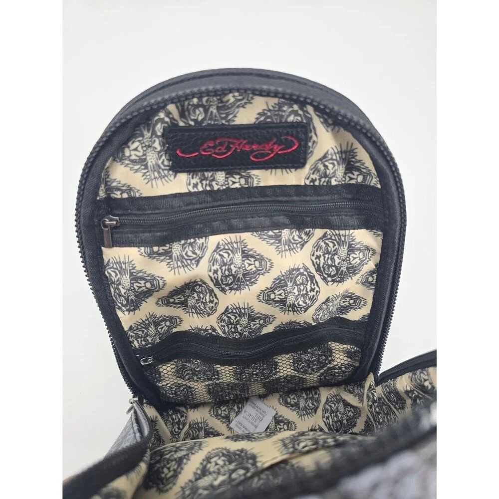 Ed Hardy Eagle Tatoo Monogram Sling Bag NWT